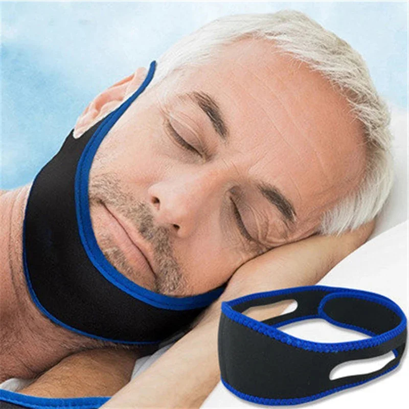 Lifting Belt - 조절 가능한 코골이 방지 벨트, 턱